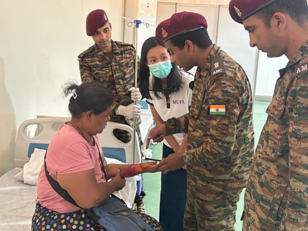 Indian Army Field Hospital