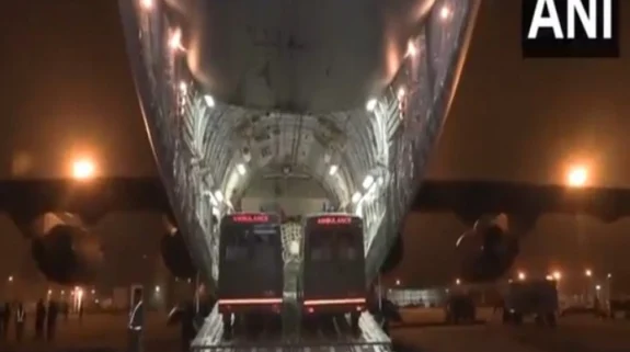 Indian Army’s Field Hospital team deployed for Operation Brahma returns