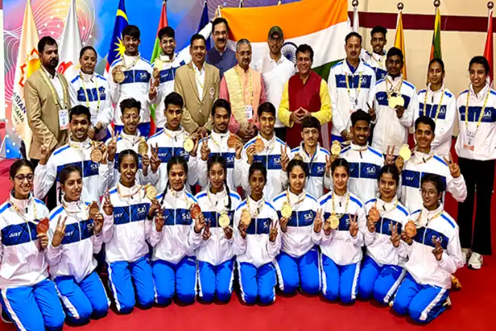India wins big at 2nd Asian Yogasana Sport Championship with record 83 Gold Medals!