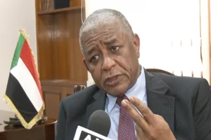 Sudanese Ambassador thanks India for humanitarian aid, describes conflict as external aggression