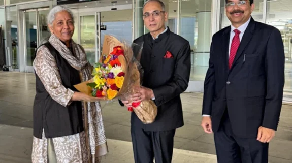 Finance Minister Nirmala Sitharaman arrives in San Francisco for five-day US visit