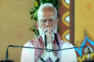 Bihar: PM Modi observes one-minute silence for Pahalgam terror attack victims; chants ‘Om Shanti’