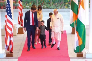 PM Modi welcomes US Vice President JD Vance and family at his official residence