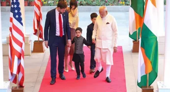 PM Modi welcomes US Vice President JD Vance and family at his official residence