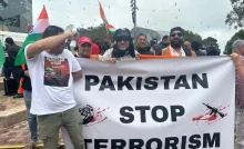 Indian community in Melbourne protest against Pakistan-backed terrorism
