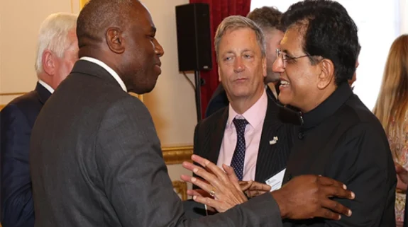 Piyush Goyal meets UK Foreign Secretary David Lammy in London