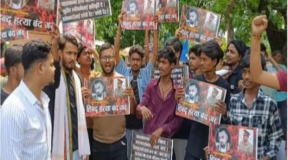 Janakpur: Protestors burn effigy of Pak Army chief as rage continues in Nepal over Pahalgam terror attack