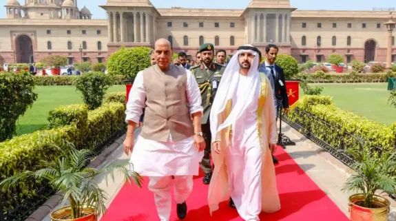 “Immense priority’ for India: Rajnath Singh discusses comprehensive strategic partnership with UAE counterpart