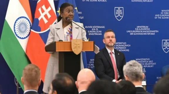 President Murmu expresses India’s commitment to enhancing trade ties with Slovakia