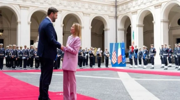 US Vice President JD Vance concludes Italy visit, departs for India