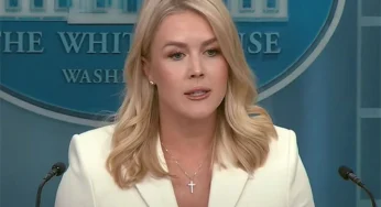 “Deport yourself now or you’ll be locked up”: White House Press Secretary warns ‘foreign terrorists’ in US