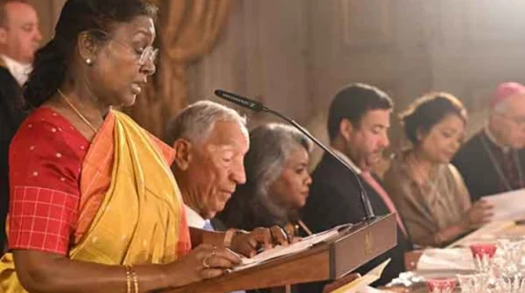 President Murmu highlights tech, innovation, digitisation as areas of cooperation between India-Portugal